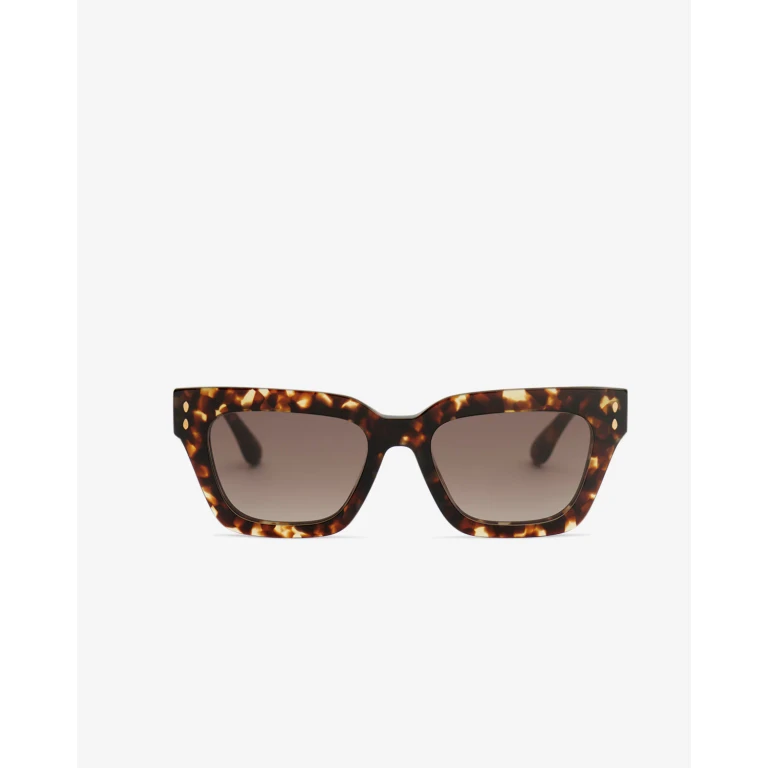 Lunettes De Soleil Carmy - Femme - Havana-marron S - Isabel Marant