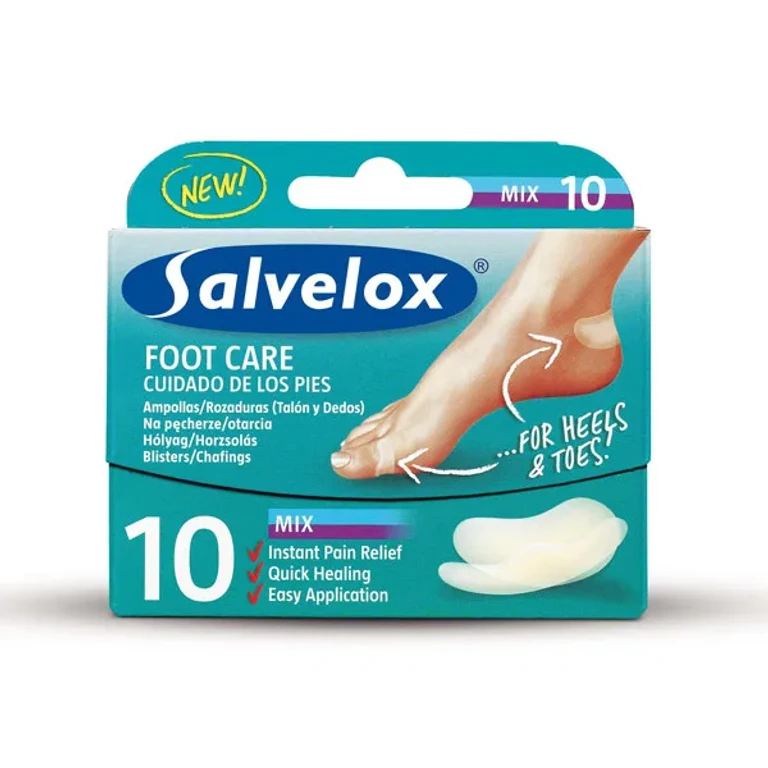Salvequick Foot Care Mix Blister 10 units