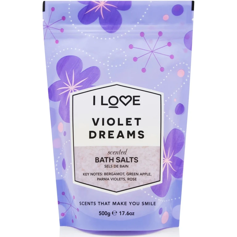 , Signature Collection, Violet Dreams, Bath Salts, 500g