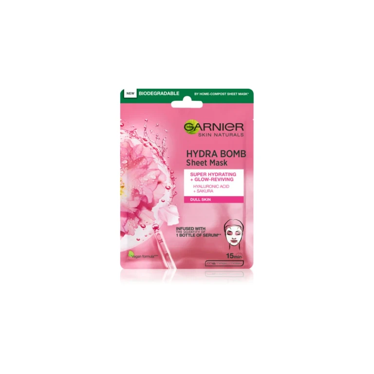 SkinActive Bomb (Sakura) - Hydrating Face Mask - 1.0k