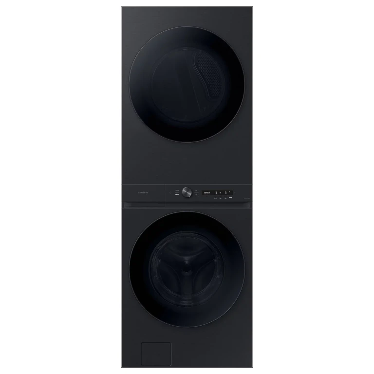 Bespoke 4.6 cu. ft. Single Unit AI Laundry Hub Washer and 7.6 cu. ft. Electric Dryer