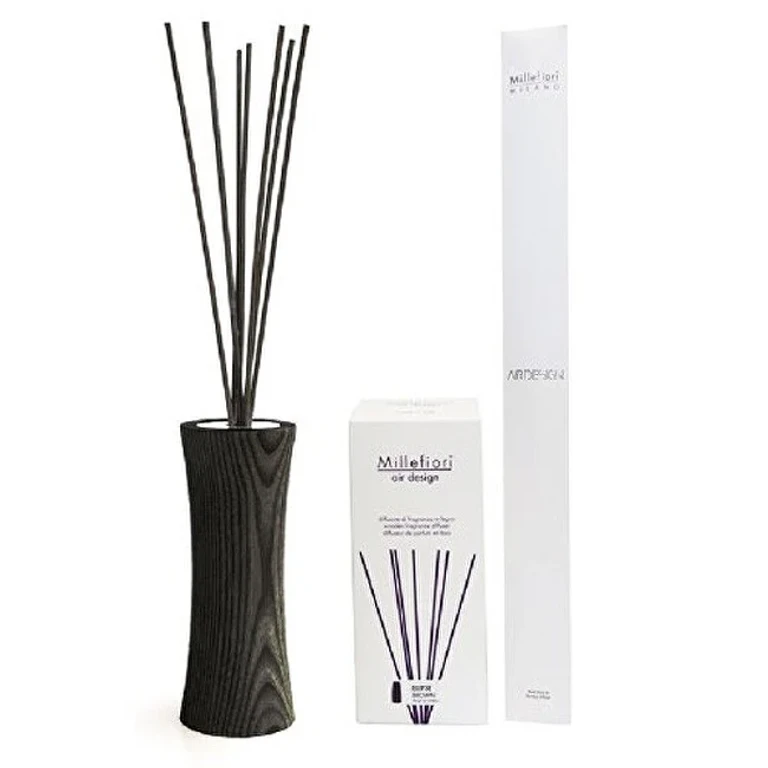 Wooden Diffuser Air Design Hourglass 7 Sticks Brown