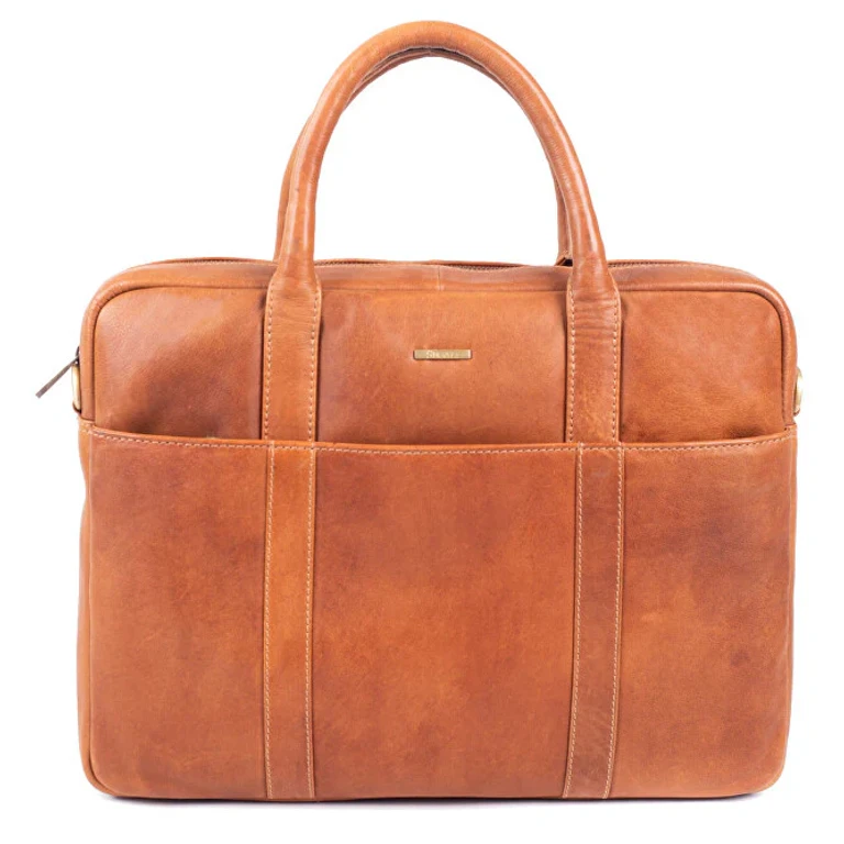 Men's Leather Bag 09 cognac