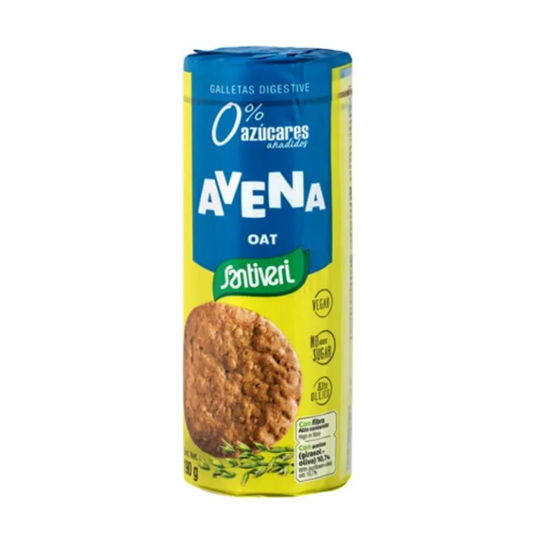 Digestive Oat Biscuits Santiveri 190g