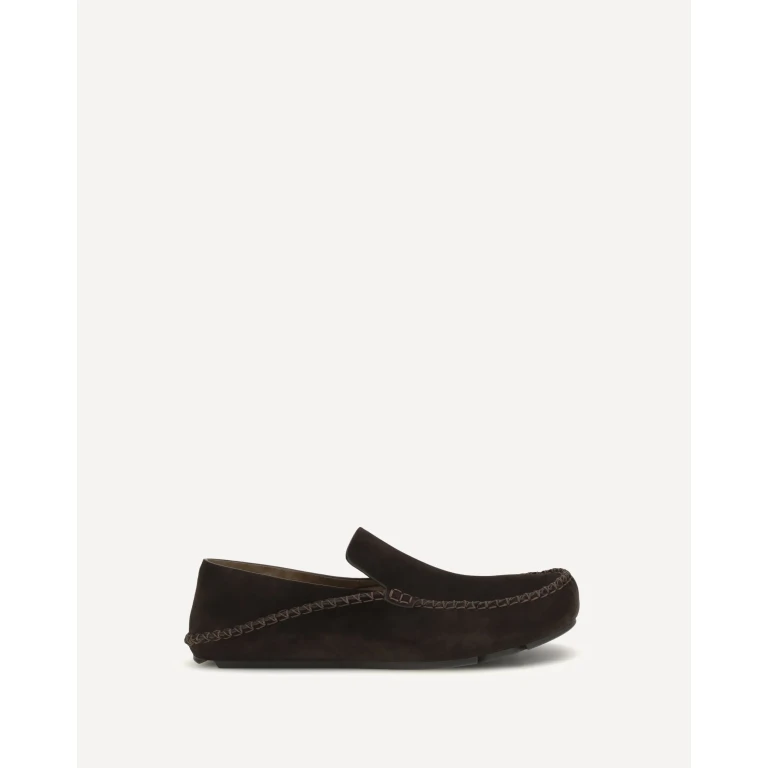 Rambla Loafers in suede calfskin Male 43