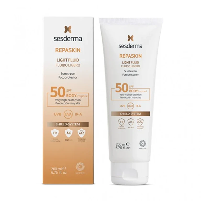 Repaskin Light Body Lotion SPF 50 (Light Fluid Sun Protection) 200 ml