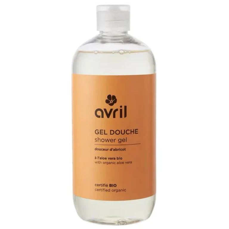 Organic apricot sweet shower gel 500ml