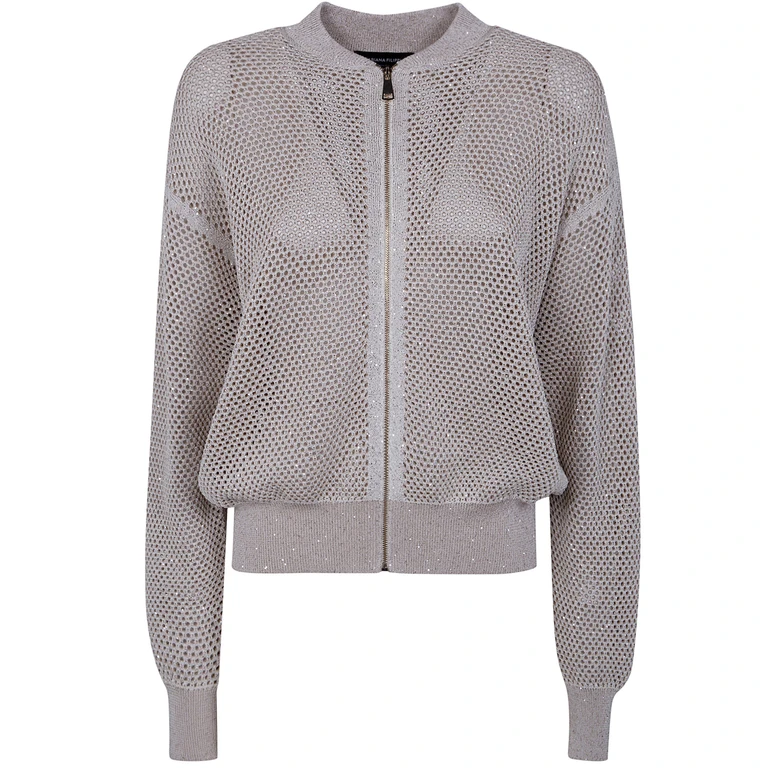 Sweat-shirt zippé Fabiana Filippi