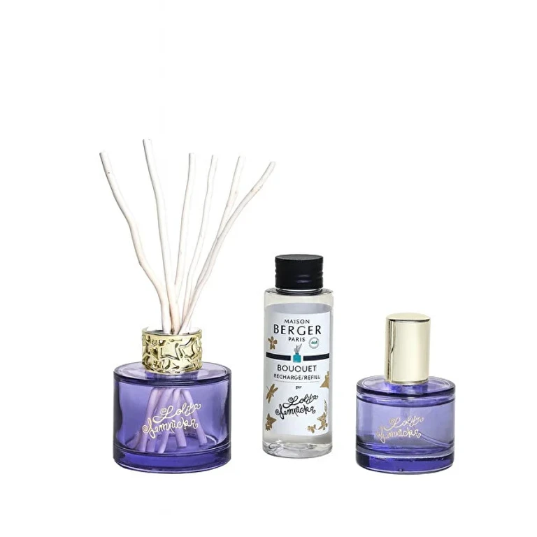 Mini Diffuser Gift Set Lolita Lempicka Purple + Refill and Spray for the Home Lolita Lempicka