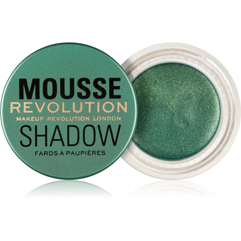 Cream eyeshadow mousse color Emerald Green 4 g