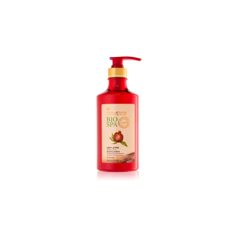Bio Spa Pomegranate Shower and Bath Cream with Dead Sea Minerals 780ml