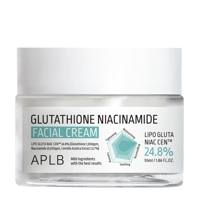 Glutatione Niacinamide Crema Viso Illuminante 55ml — Crema viso