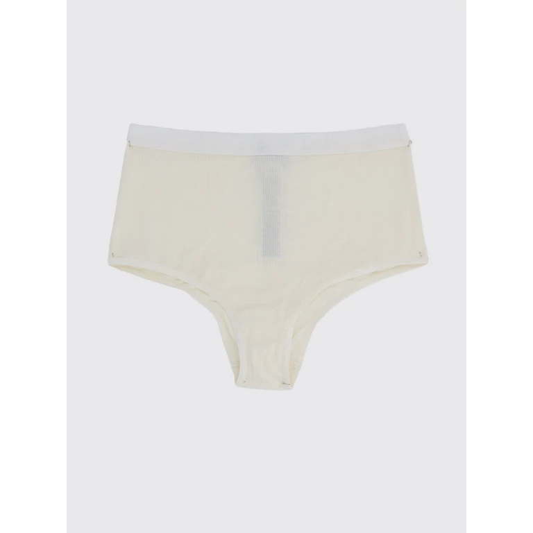 High-Waisted Ribbed Viscose Jersey Briefs (MKL710020102)