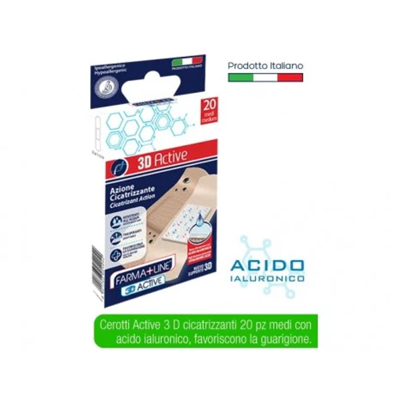 3D Active Healing Patches 20 unidades
