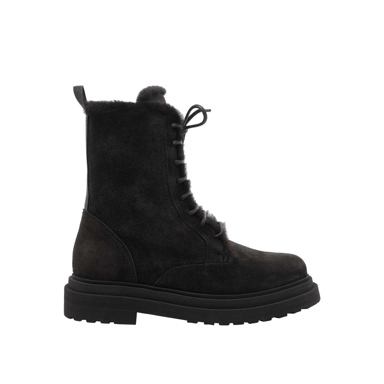 Brunello Cucinelli Monile Stiefeletten - Dunkelbraun
