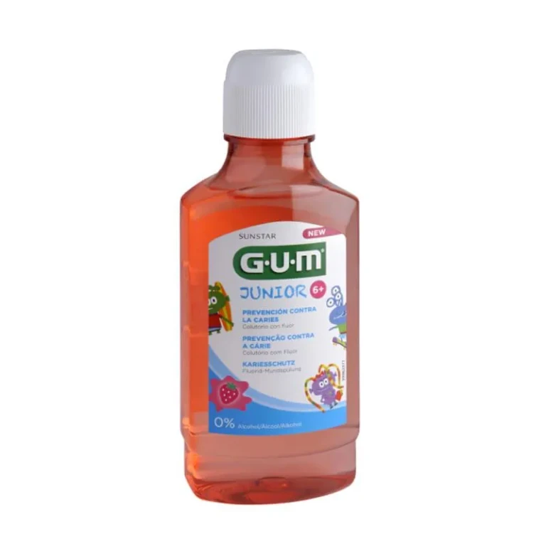 Gum Junior Mouthwash Strawberry Flavor 6 Years 300ml