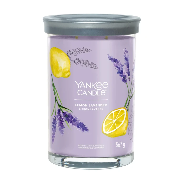 Candle Signature Glass (lemon with lavender) - 567.0 g