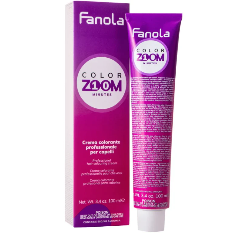 Color Zoom hair coloring cream entire palette 100 ml 4.5 mahogany chestnut