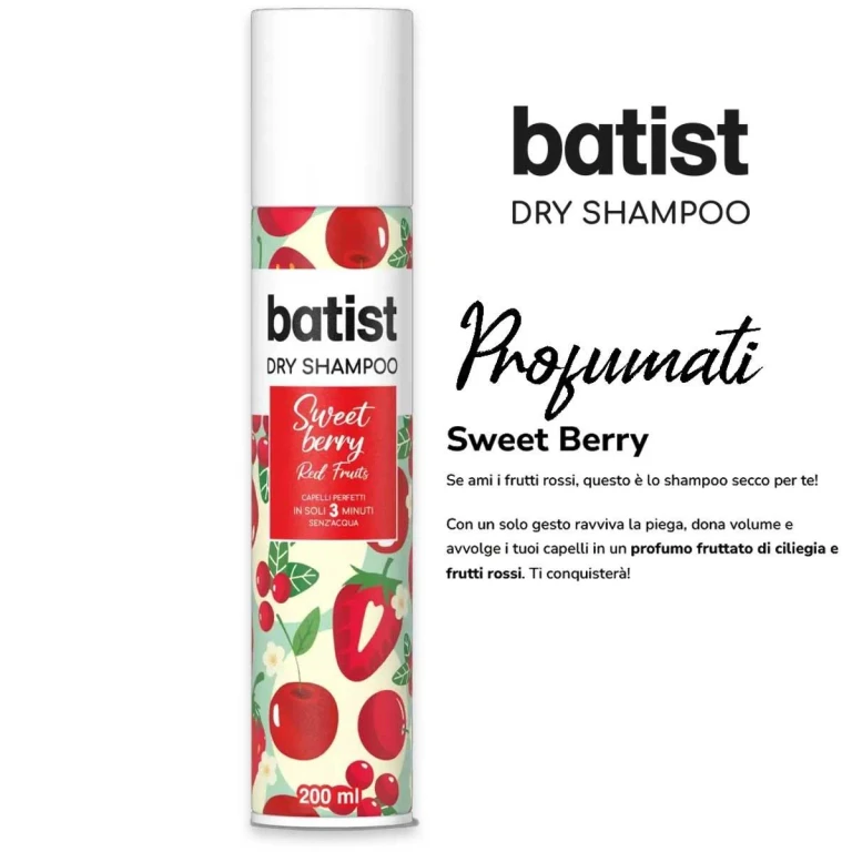 dry shampoo sweet berry 200 ml