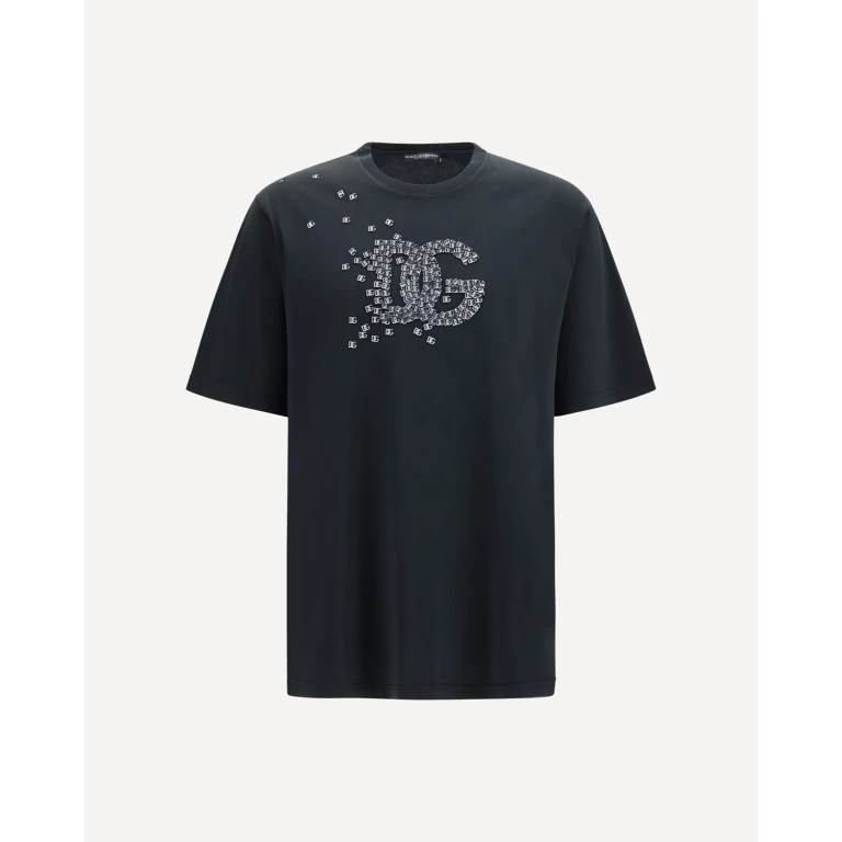 Cotton T-shirt with logo Male 50