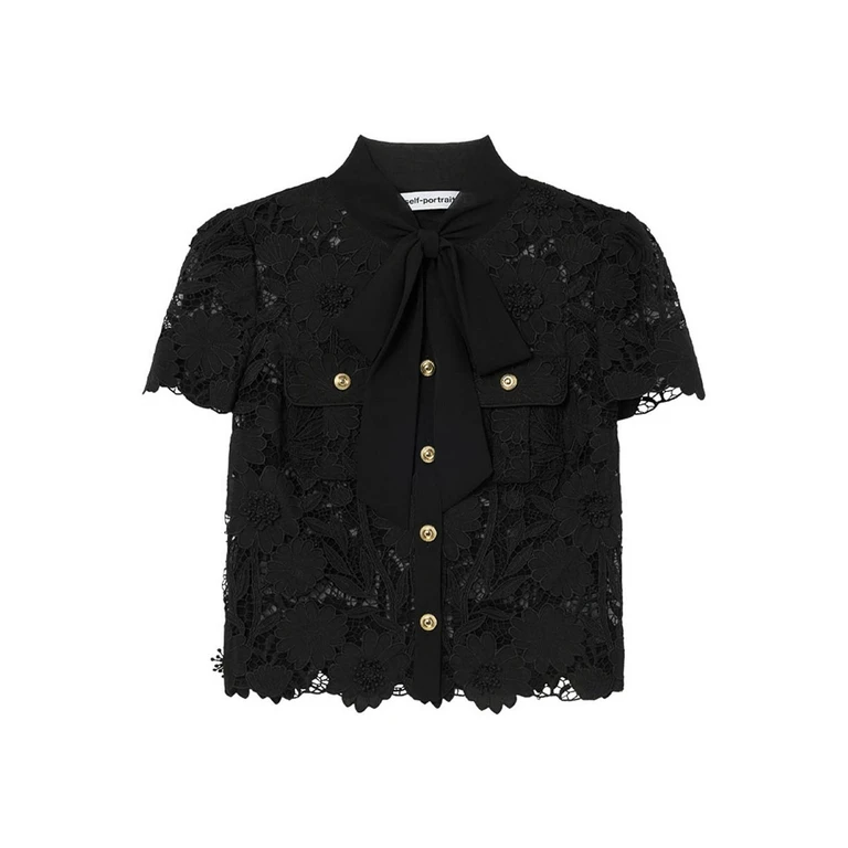 Self Portrait Top - Noir (PF26111TBLACK)