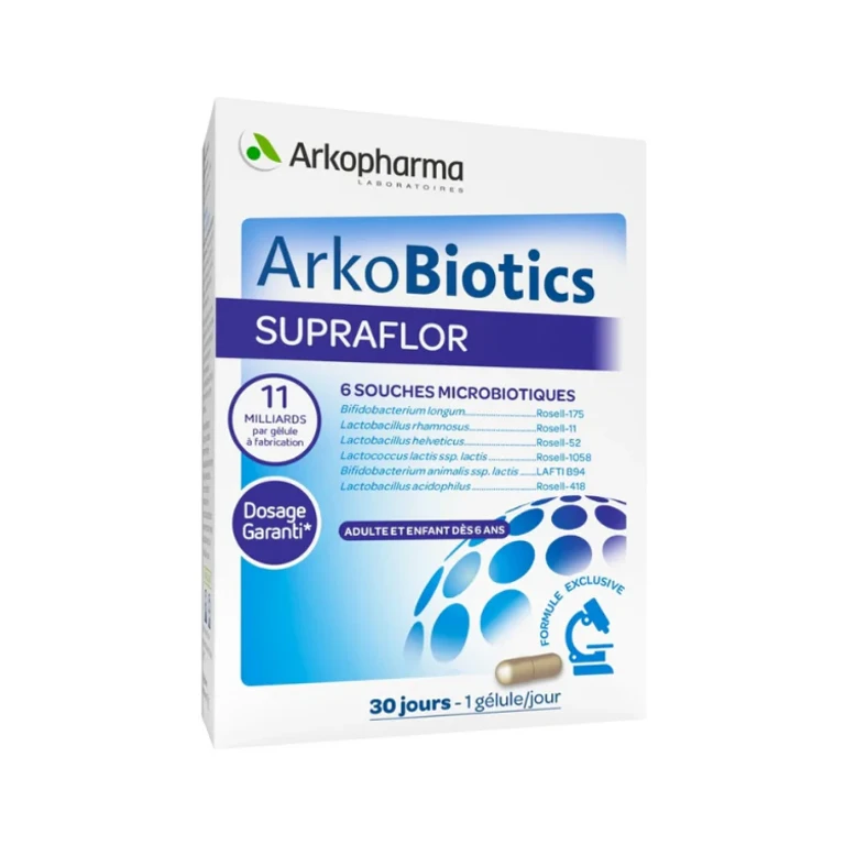 Arkobiotics Supraflor Probiotics 30 capsules