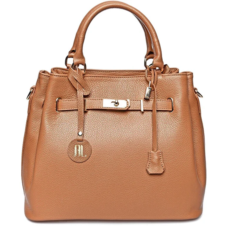 Camel Leather Handbag for Women