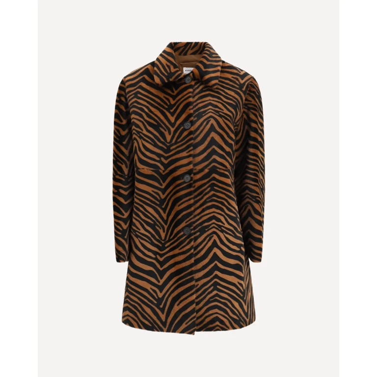 P. A.R. O.S. H. Leopard print Coat Female M