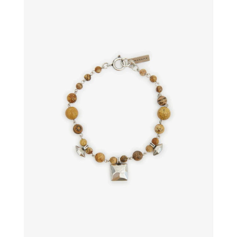 Bracelet Jack - Homme - Naturel Et Argenté - Taillet2 - Isabel Marant