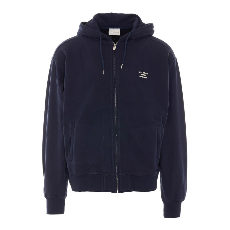 Drôle de Monsieur Hoodie - Blau