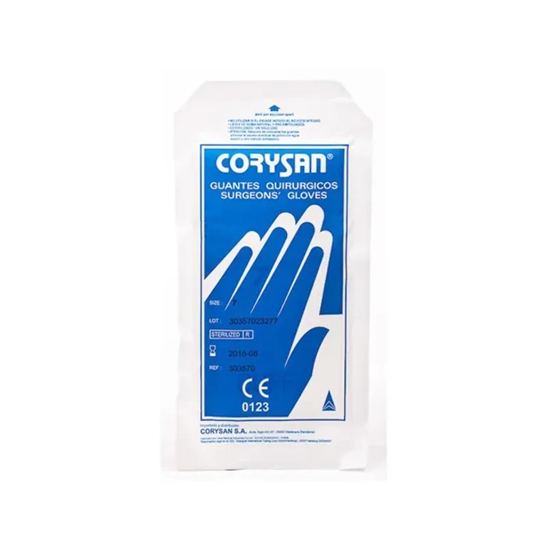 Sterile latex surgical gloves Corysan, size 8.5, 2U