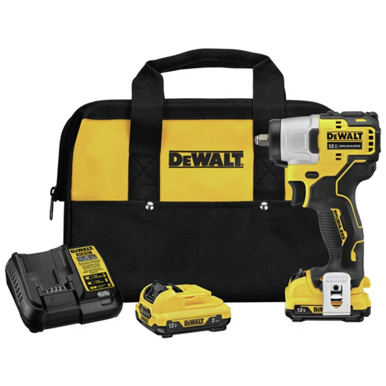 DCF902F2 12V MAX XTREME Brushless Lithium-Ion 3/8 in. Cordless Impact Wrench Kit (2 Ah)