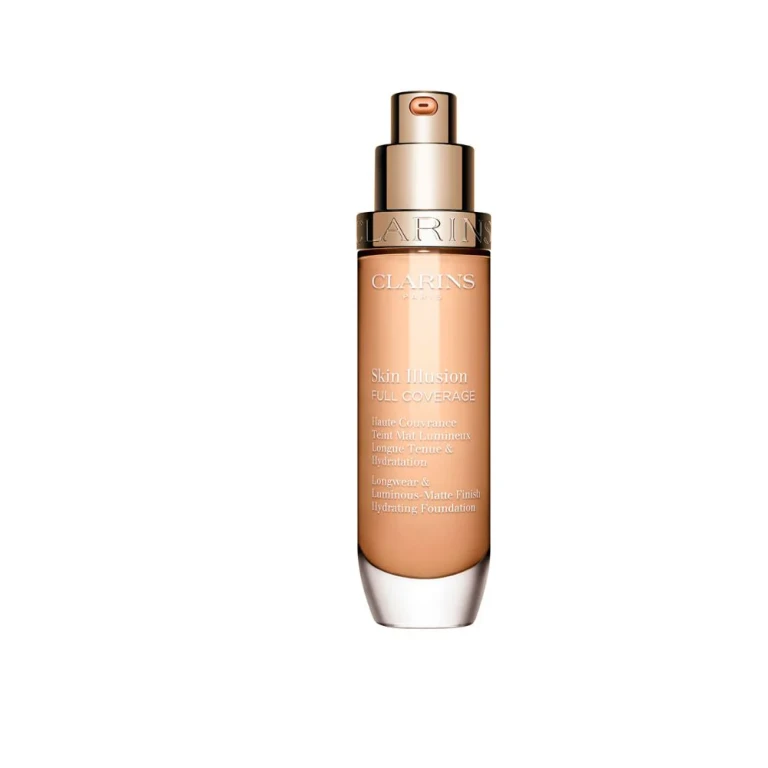 Clarins Hydrating make-up Skin Illusion Full Coverage (Hydrating Foundation) 30 ml - Shade: 108.5