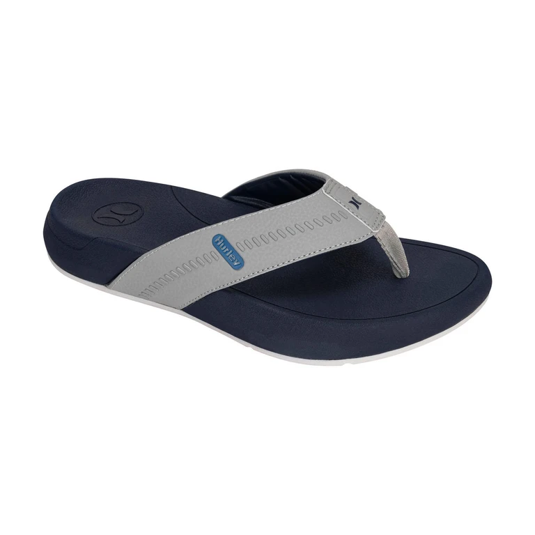WAVE FLIP FLOP - Grey/Navy 8:- 8, Grey/Navy