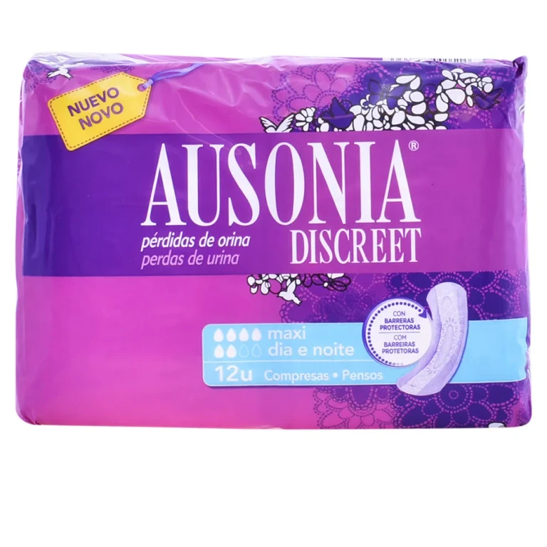 Sanitary pads Ausonia Discreet Maxi 12 units
