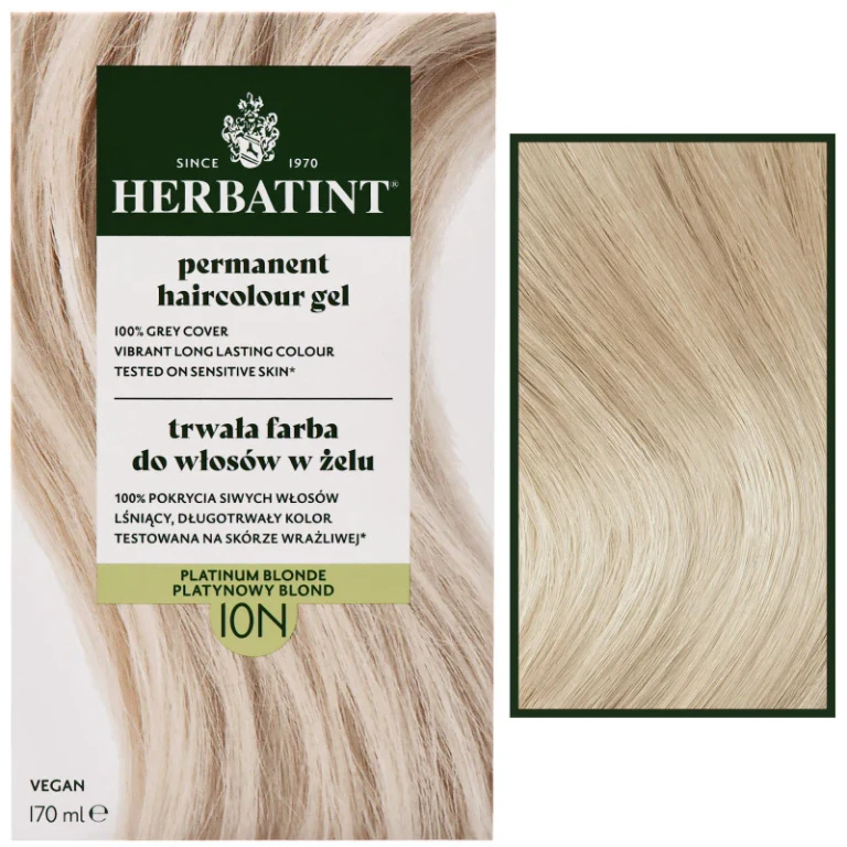 Permanent Hair Color Gel 170ml 10N | Platinum Blonde