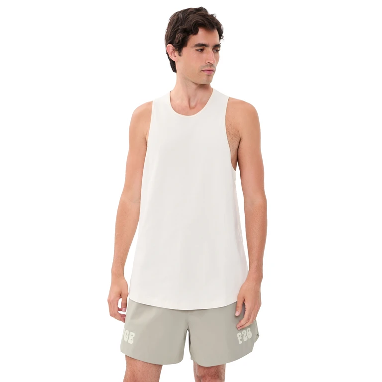 Ribbed Essential Tank Ivory M