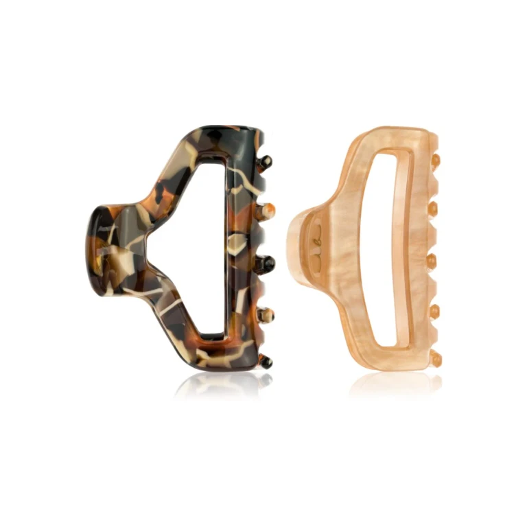 Clipstar Hair Clip M Golden Roar 2 Pieces