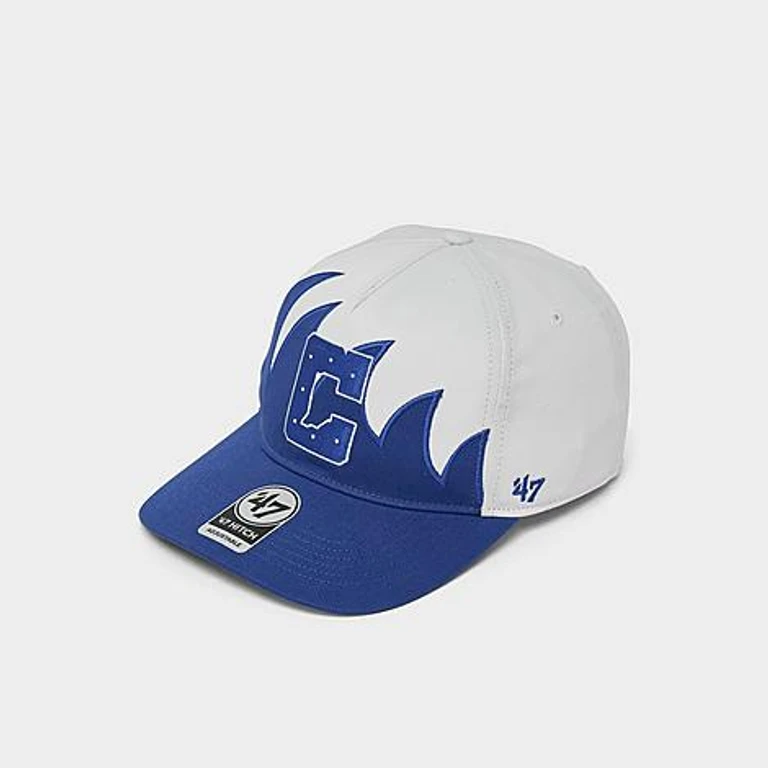 '47 Indianapolis Colts NFL HITCH Jagged Snapback Hat in White/Blue
