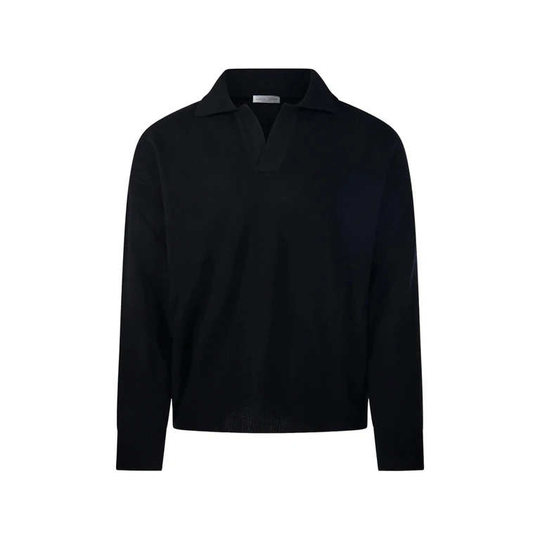 Roberto Collina Polo-collar Knitted Sweater