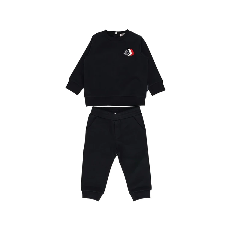 Logo-patch Sweatshirt Tracksuit Set