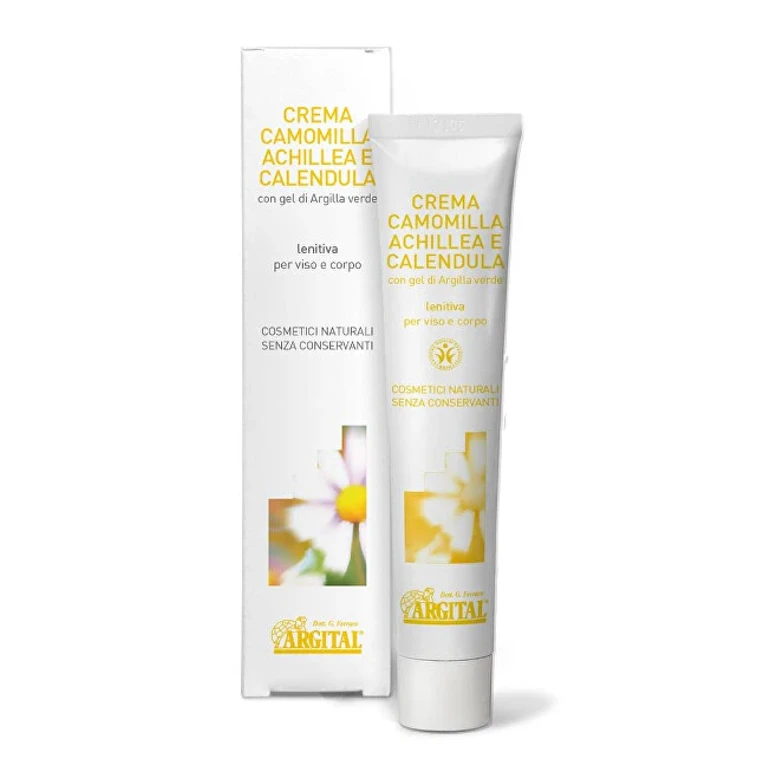 Soothing and regenerating cream with chamomile, yarrow and calendula 50 ml
