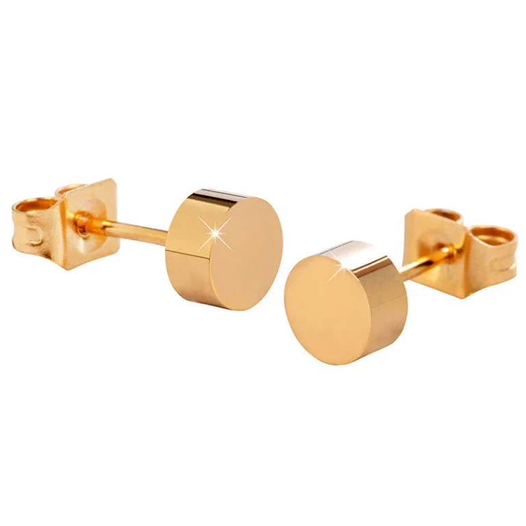 Gold-Plated Stainless Steel Earrings Arrive At Ke-005