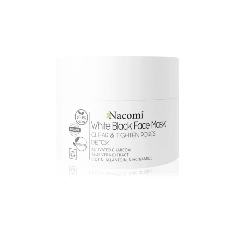 White & Black cleansing face mask 50 ml