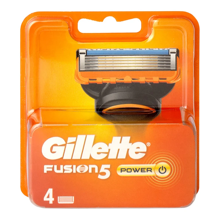 Cuchillas de repuesto Gillette Fusion Power (4 cabezales)