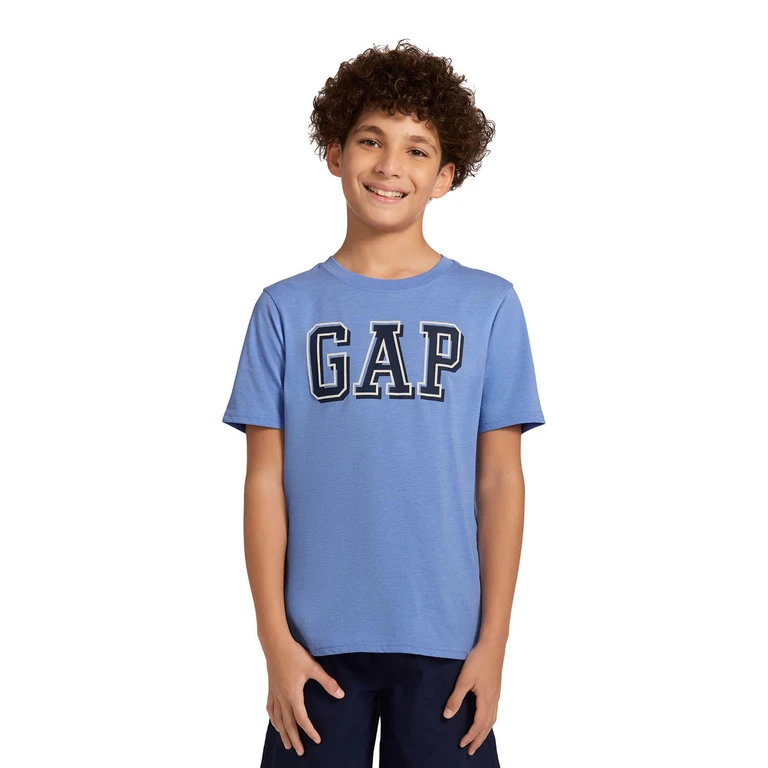 Kids Boys Graphic Tee Blue S 6/7:- Blue, S 6/7