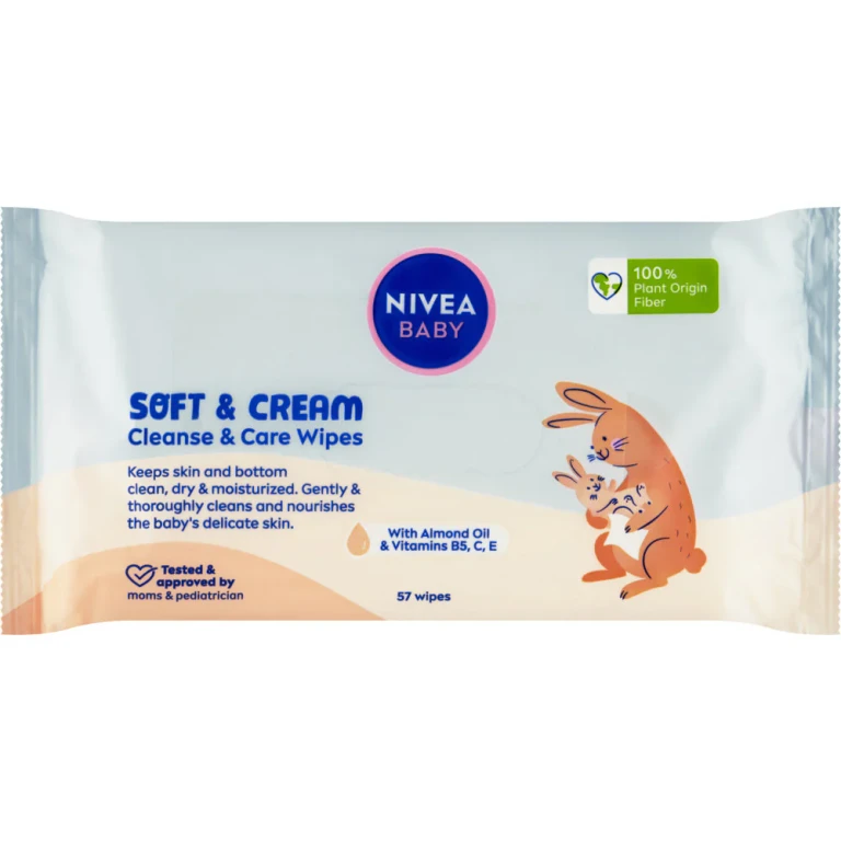 Baby Soft & Cream cleansing and healing wipes