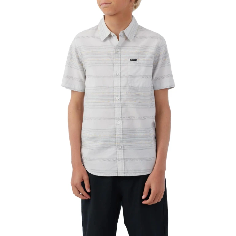 Seafaring Stripe Short Sleeve Shirt - Boys