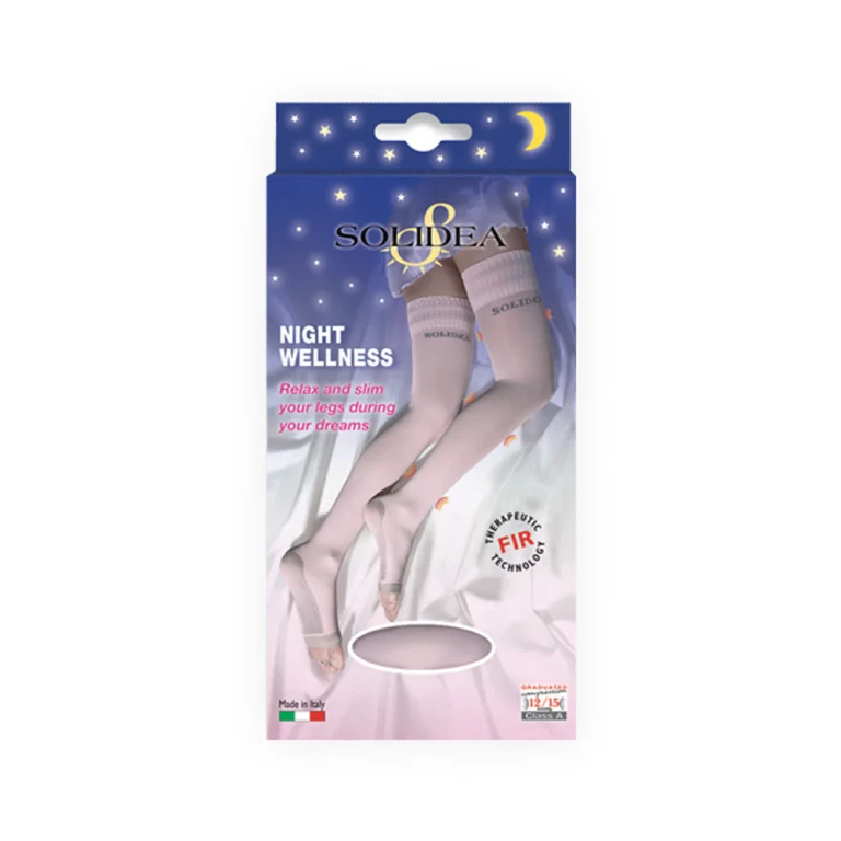 Night Wellness 70Den Graduated Compression Socks 12 15mmHg 1S Black