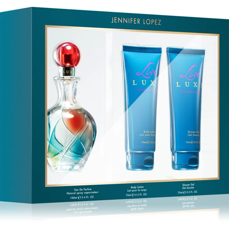 Live Luxe Women's Gift Set Eau de Parfum 100ml + Body Milk 75ml + Shower Gel 75ml